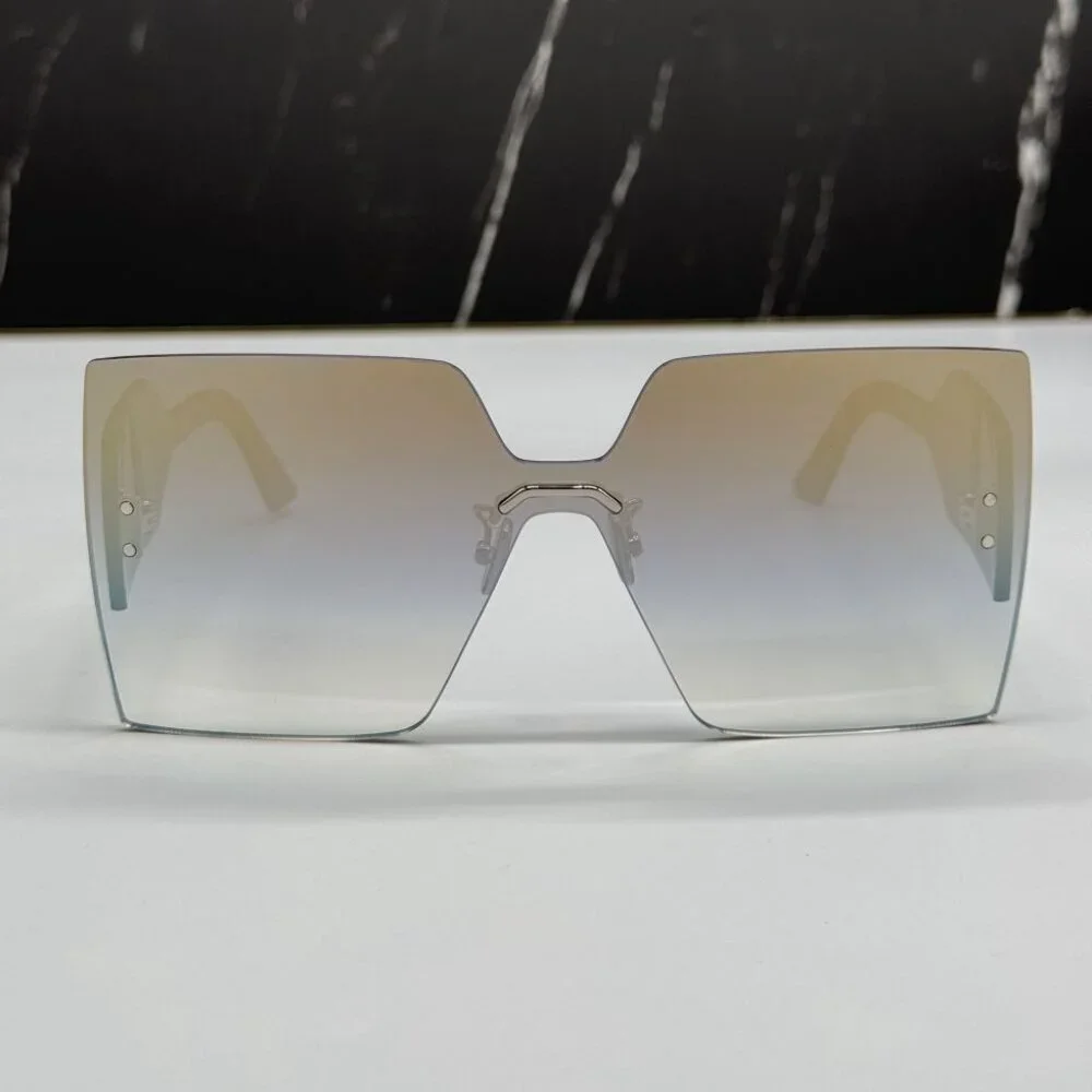 NEW DIORCLUB M5U F0A5 DIOR GREY WOMEN DIOR SUNGLASSES - Picture 5 of 13